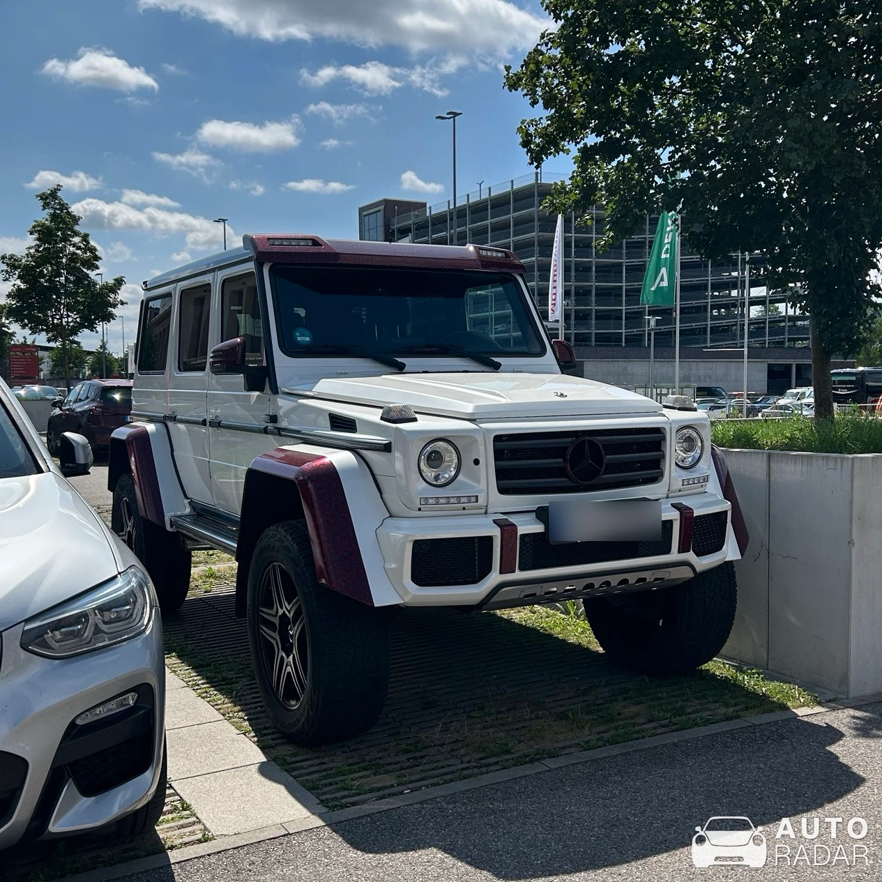 Mercedes-Benz G 500 4X4² spotted in München, Deutschland