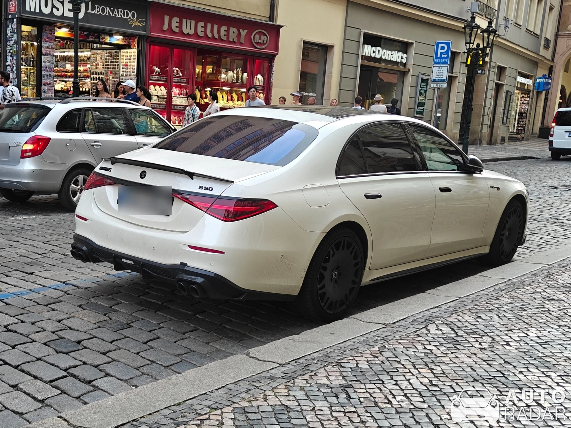 Mercedes-AMG Brabus S-Klasse W223 spotted in Praha