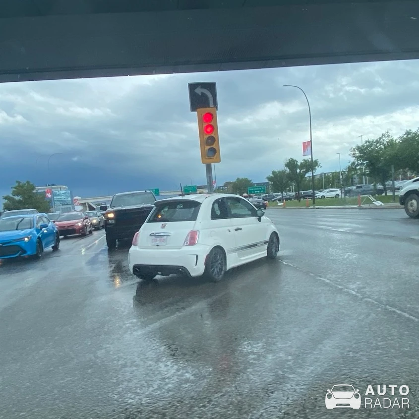 Abarth 500 spotted in Calgary