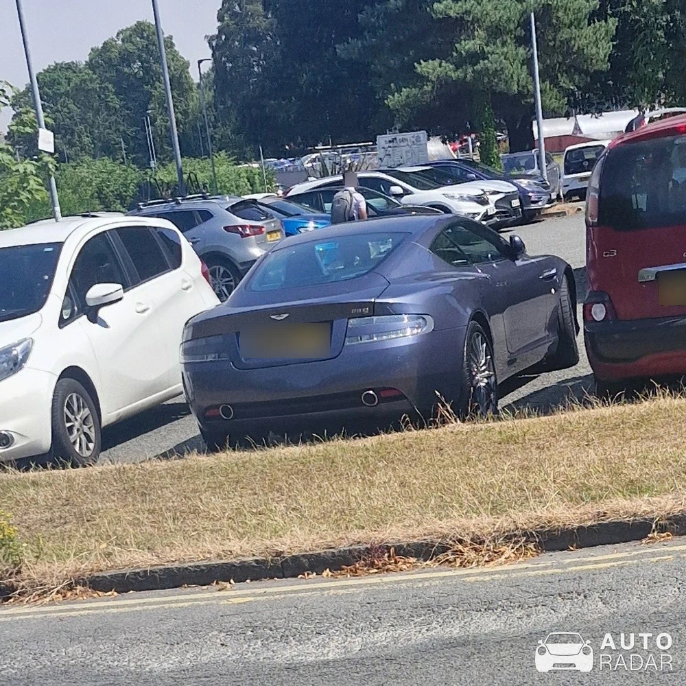 Aston Martin DB9 spotted in Llandudno