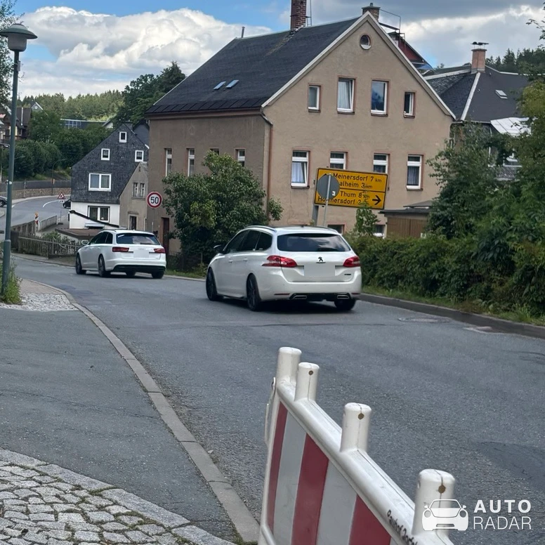 Peugeot 308 spotted in Zwönitz