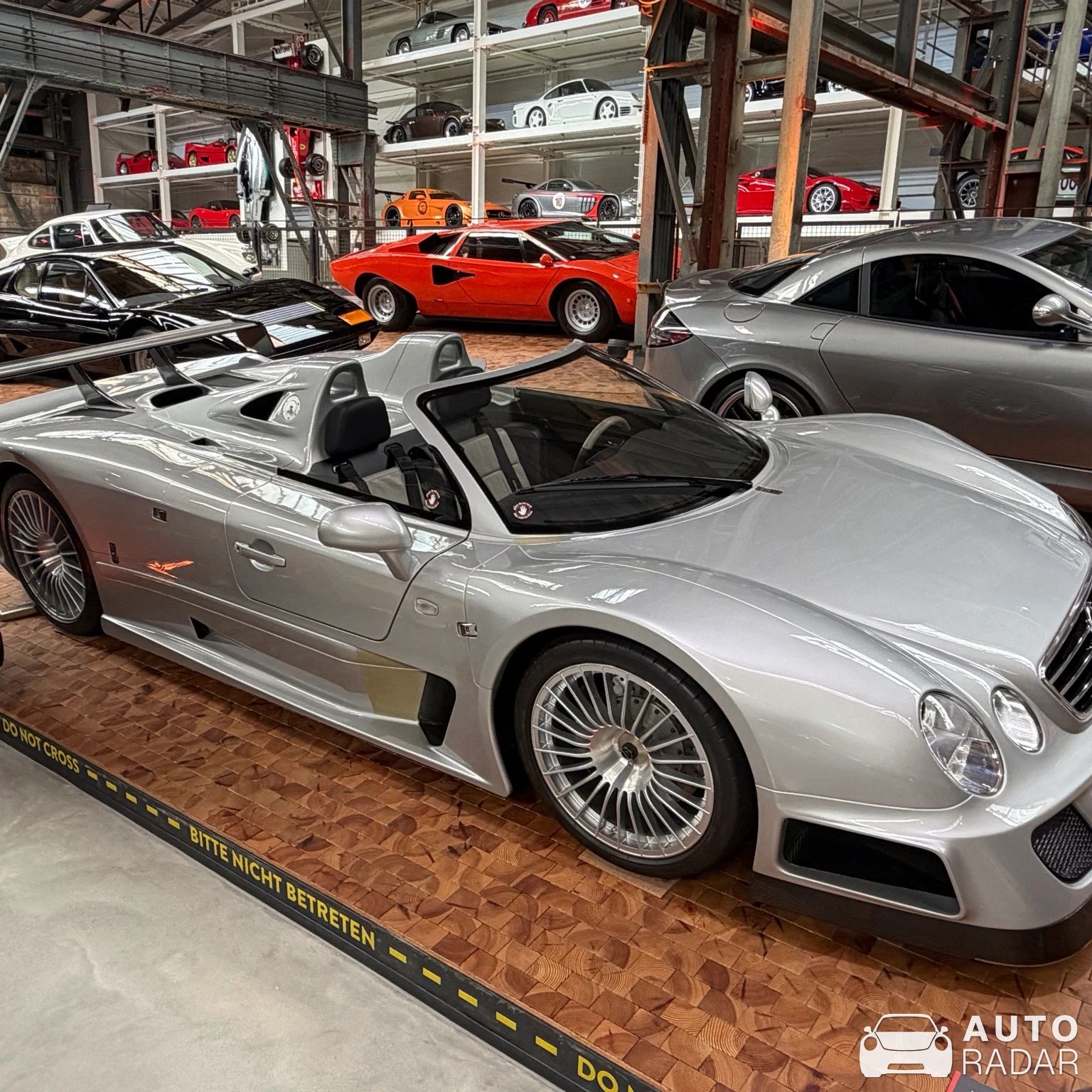 Mercedes-Benz CLK-GTR AMG Roadster spotted in Dietzhölztal