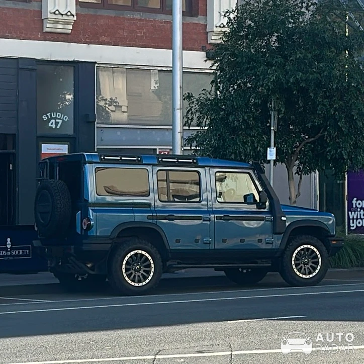 Ineos Grenadier spotted in Geelong