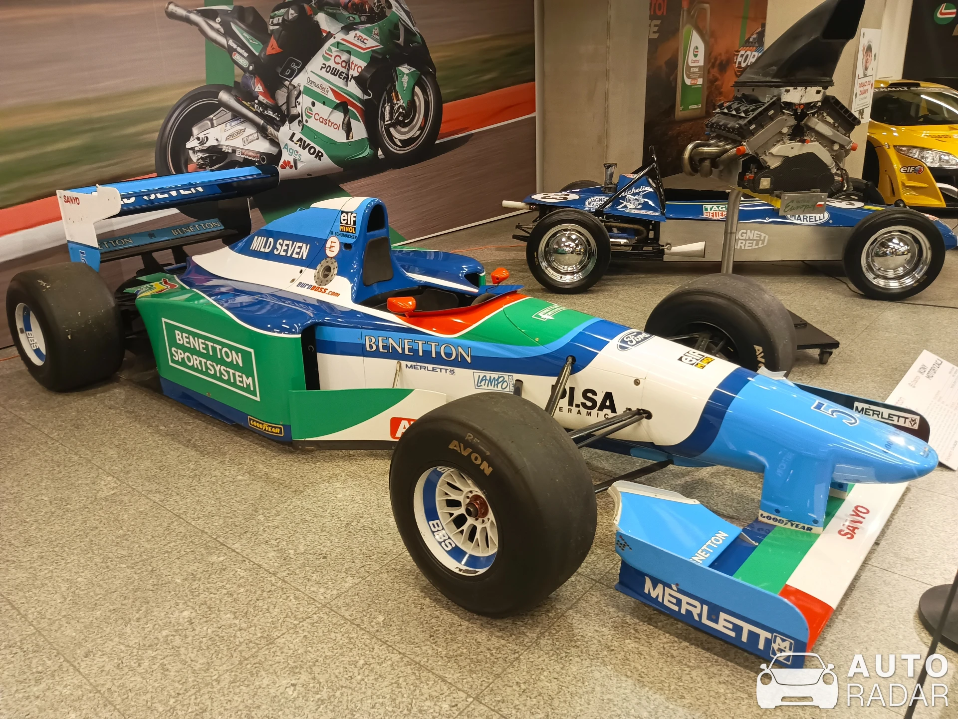 Benetton Ford B194 spotted in Warszawa