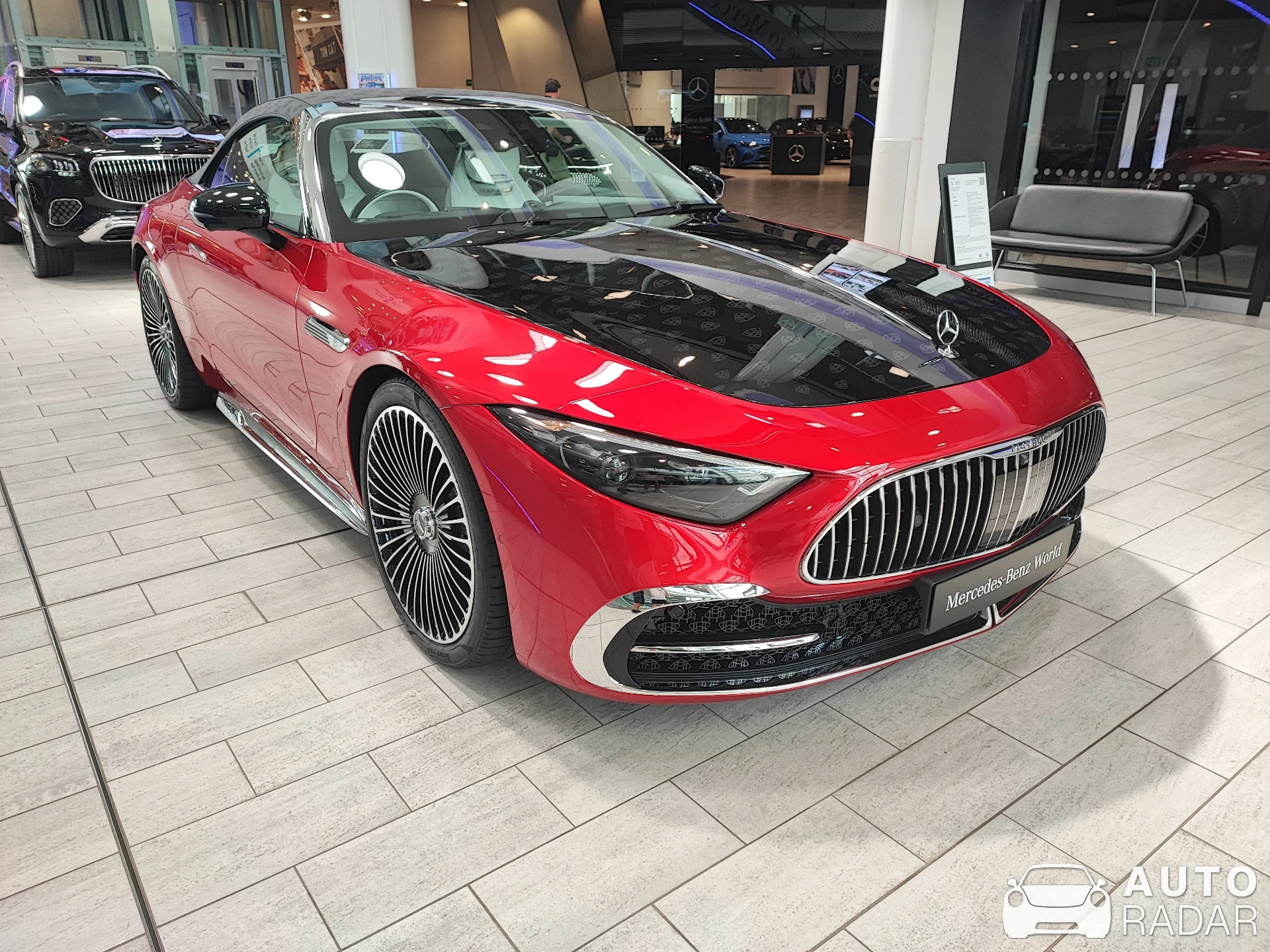 Mercedes-Maybach SL 680 spotted in Weybridge