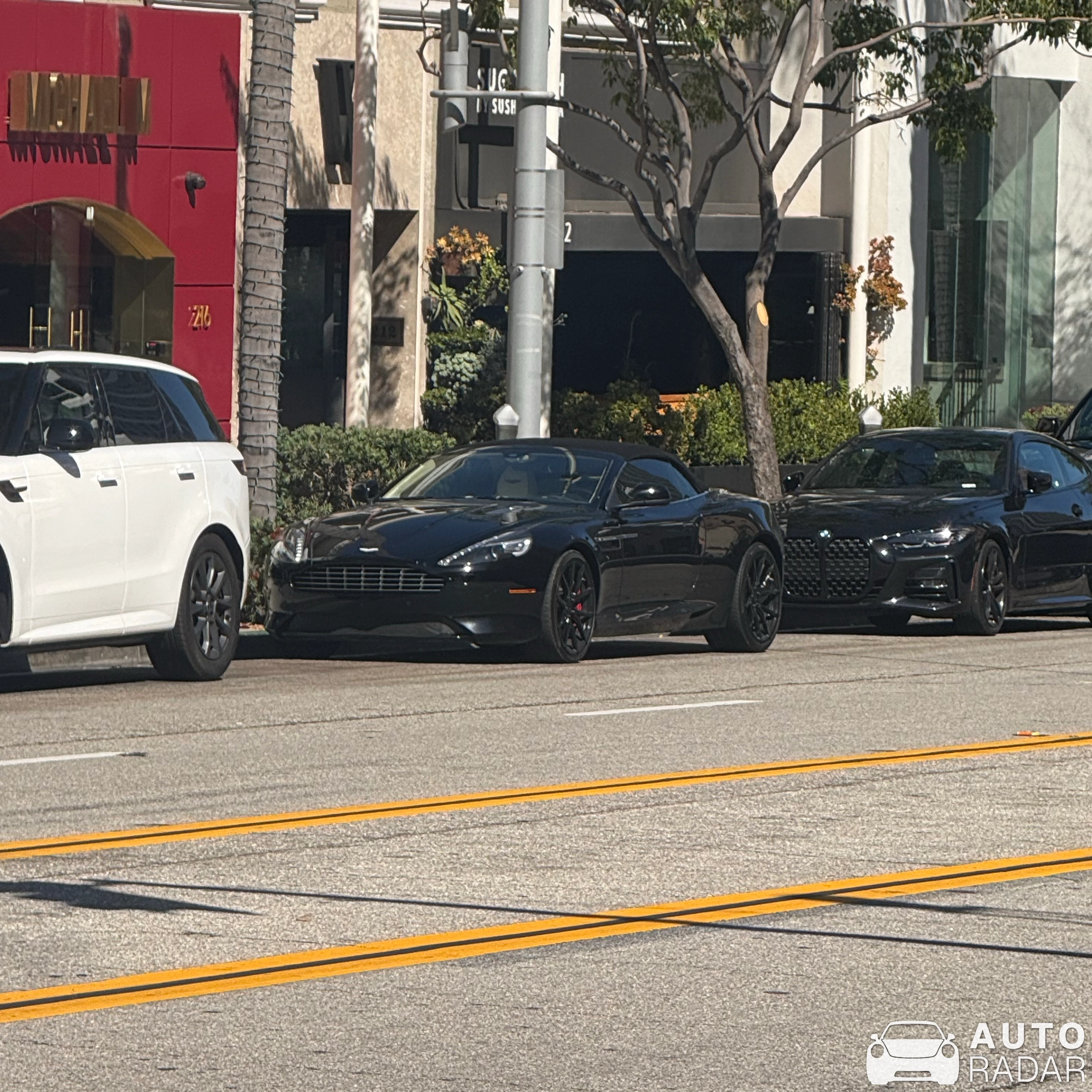 Aston Martin Vanquish Volante spotted in Beverly Hills