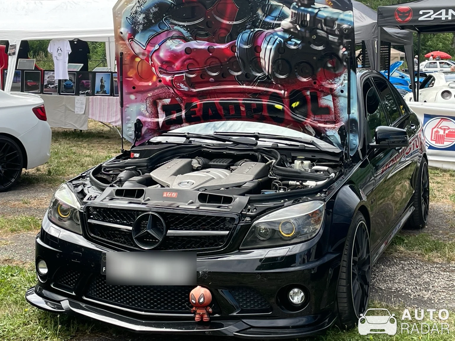 Mercedes-AMG C 63 Coupé W204 spotted in Salonnes