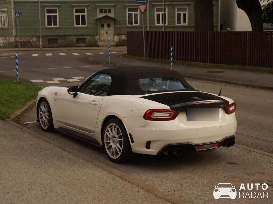 Abarth 124 spotted in Tallinna