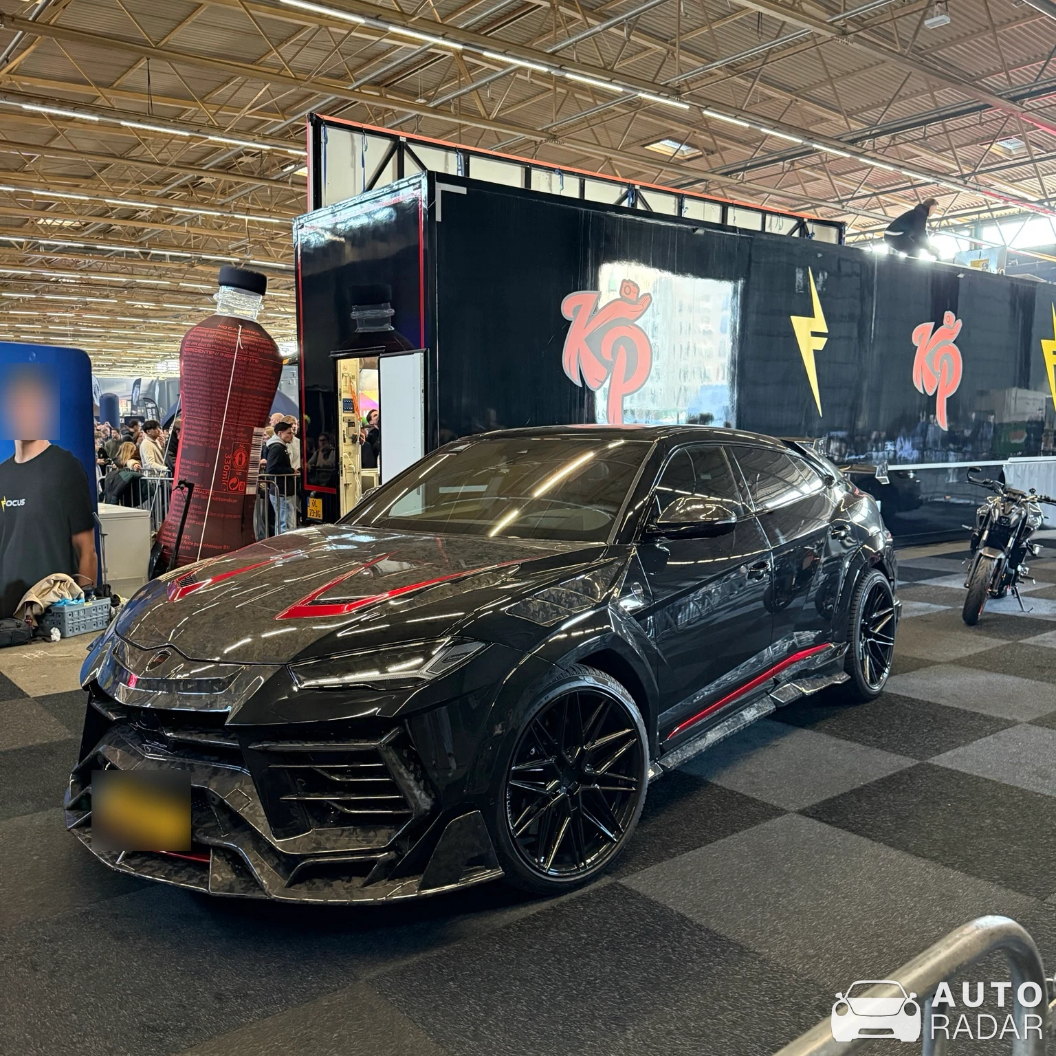 Lamborghini Urus Keyvany Keyrus spotted in Gent