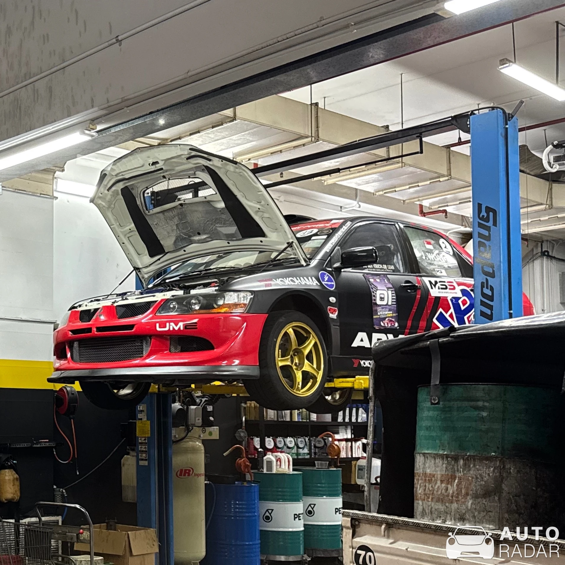 Mitsubishi Lancer Evolution VIII spotted in Singapore