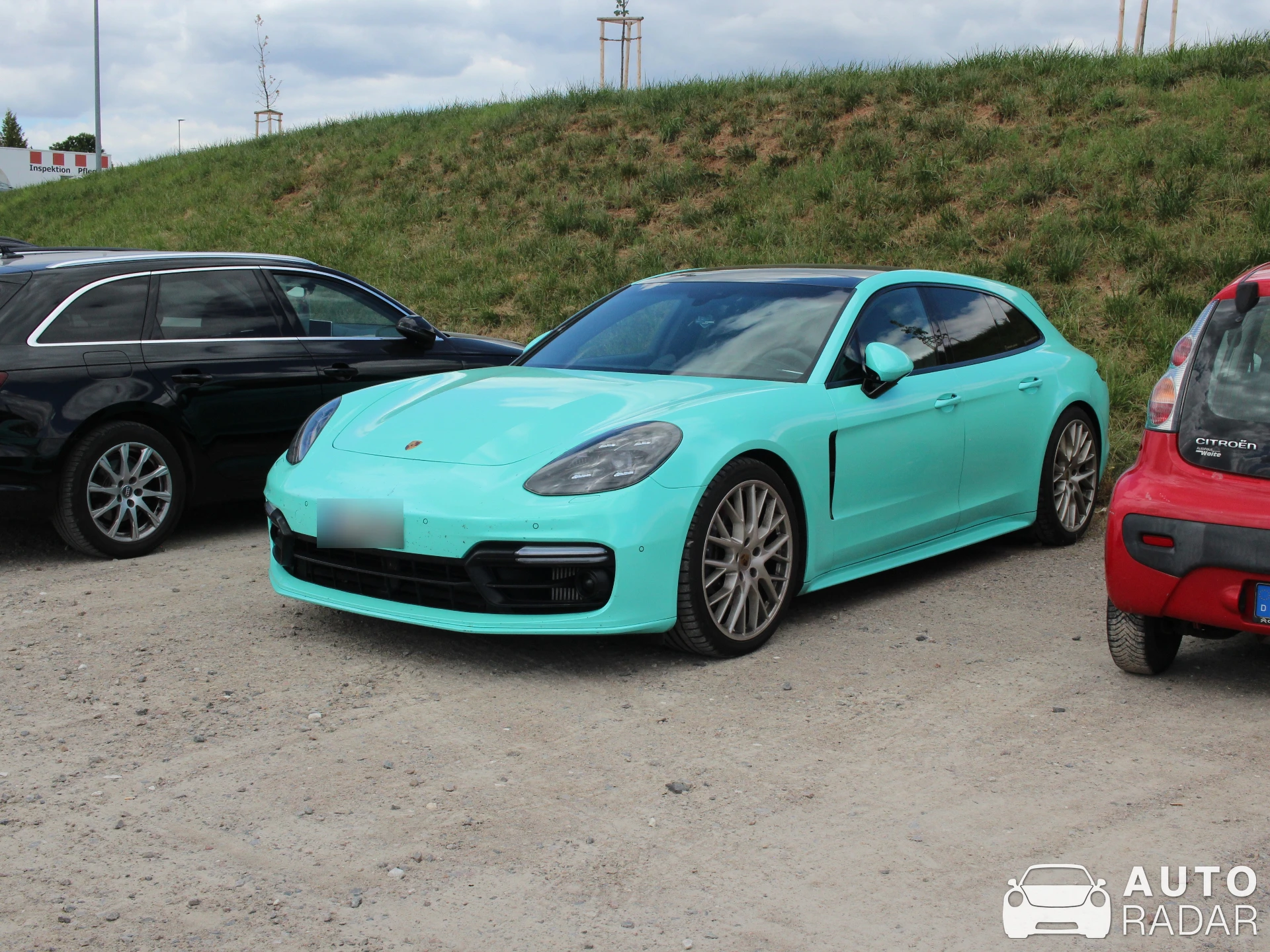 Porsche Panamera spotted in Oberlungwitz