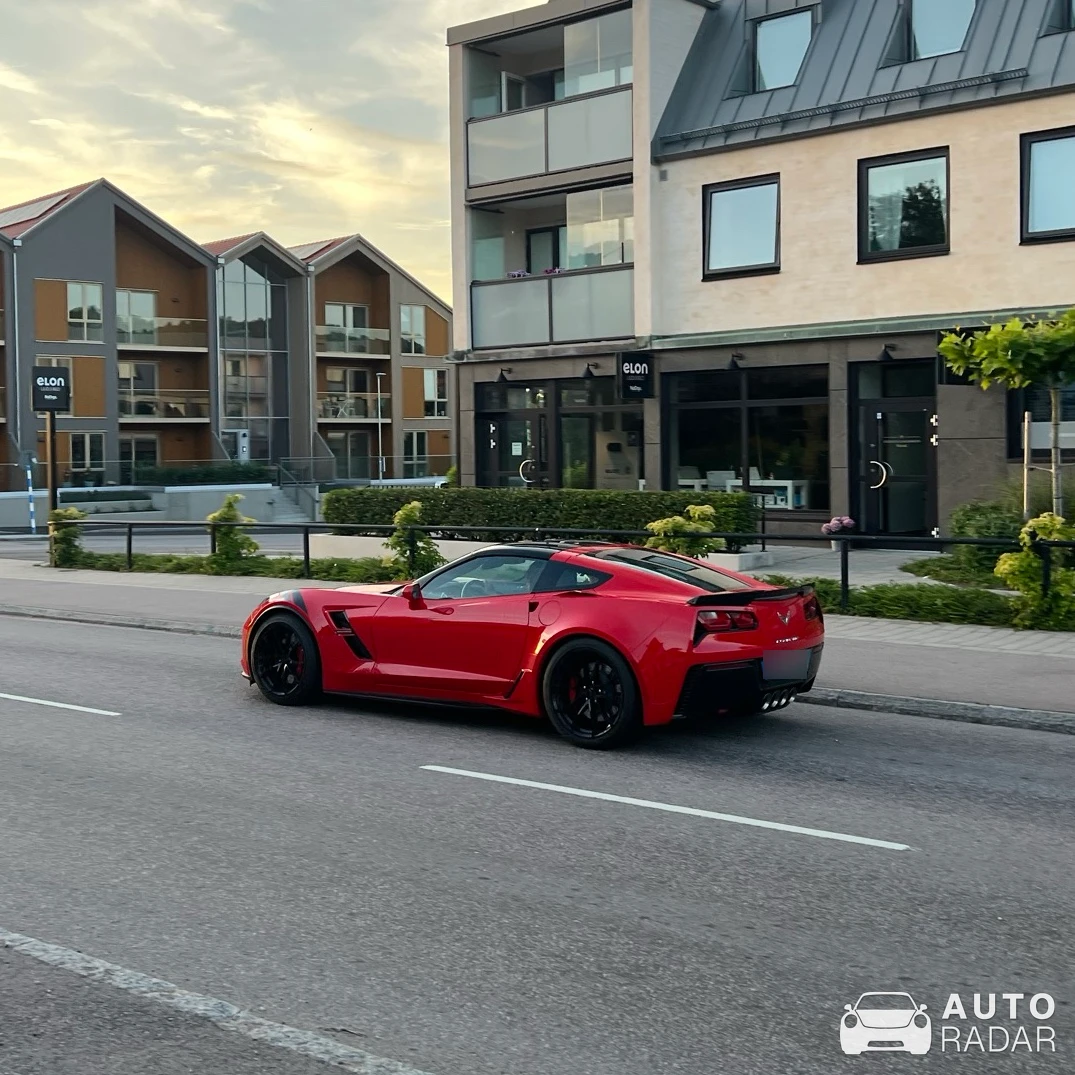 Chevrolet Corvette C7 Grand Sport spotted in Båstad