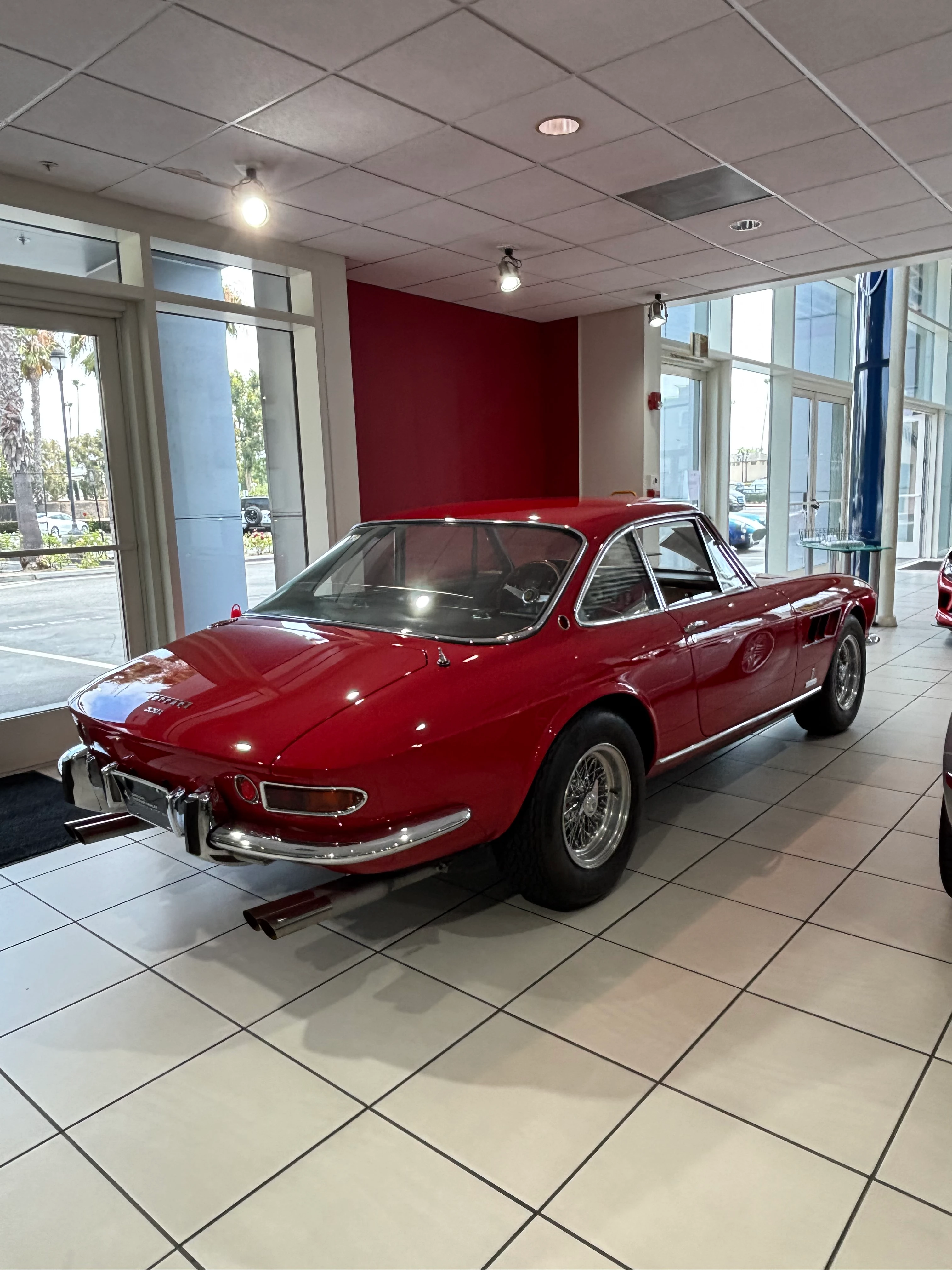 Ferrari 330 GTC spotted in Newport Beach