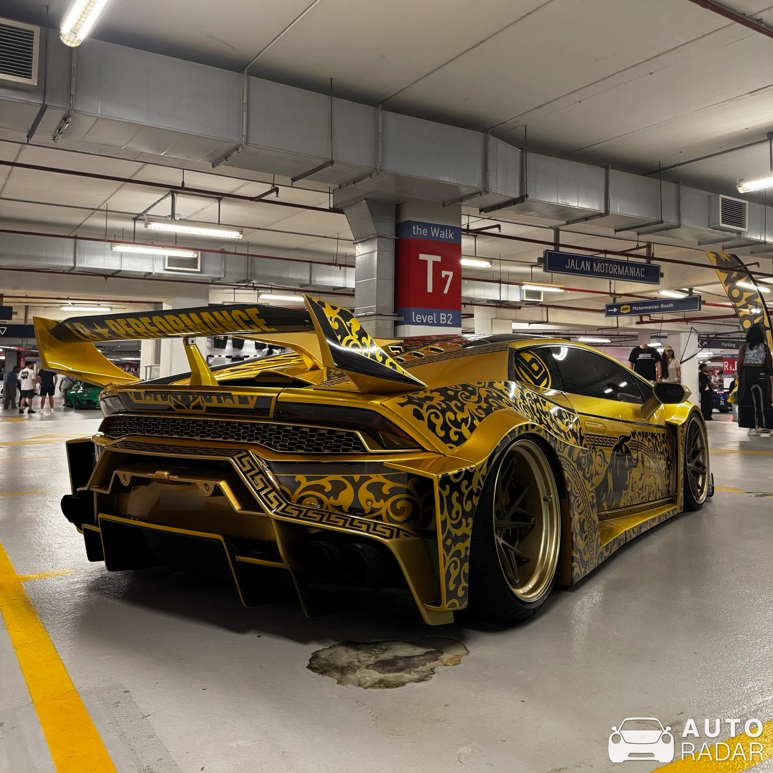 Lamborghini Huracán LP610-4 Liberty Walk LB Performance spotted in Petaling Jaya
