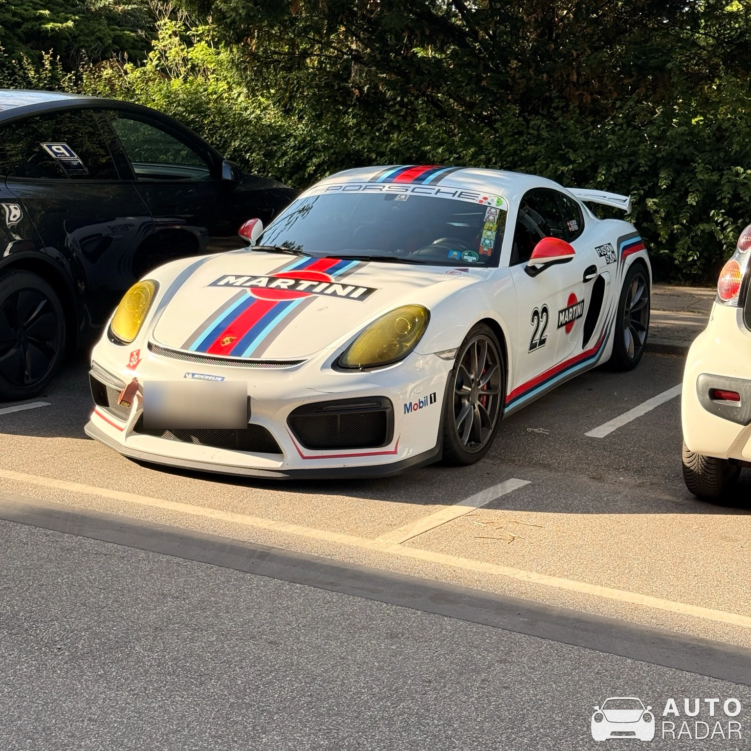 Porsche 981 Cayman GT4 spotted in Hvidovre