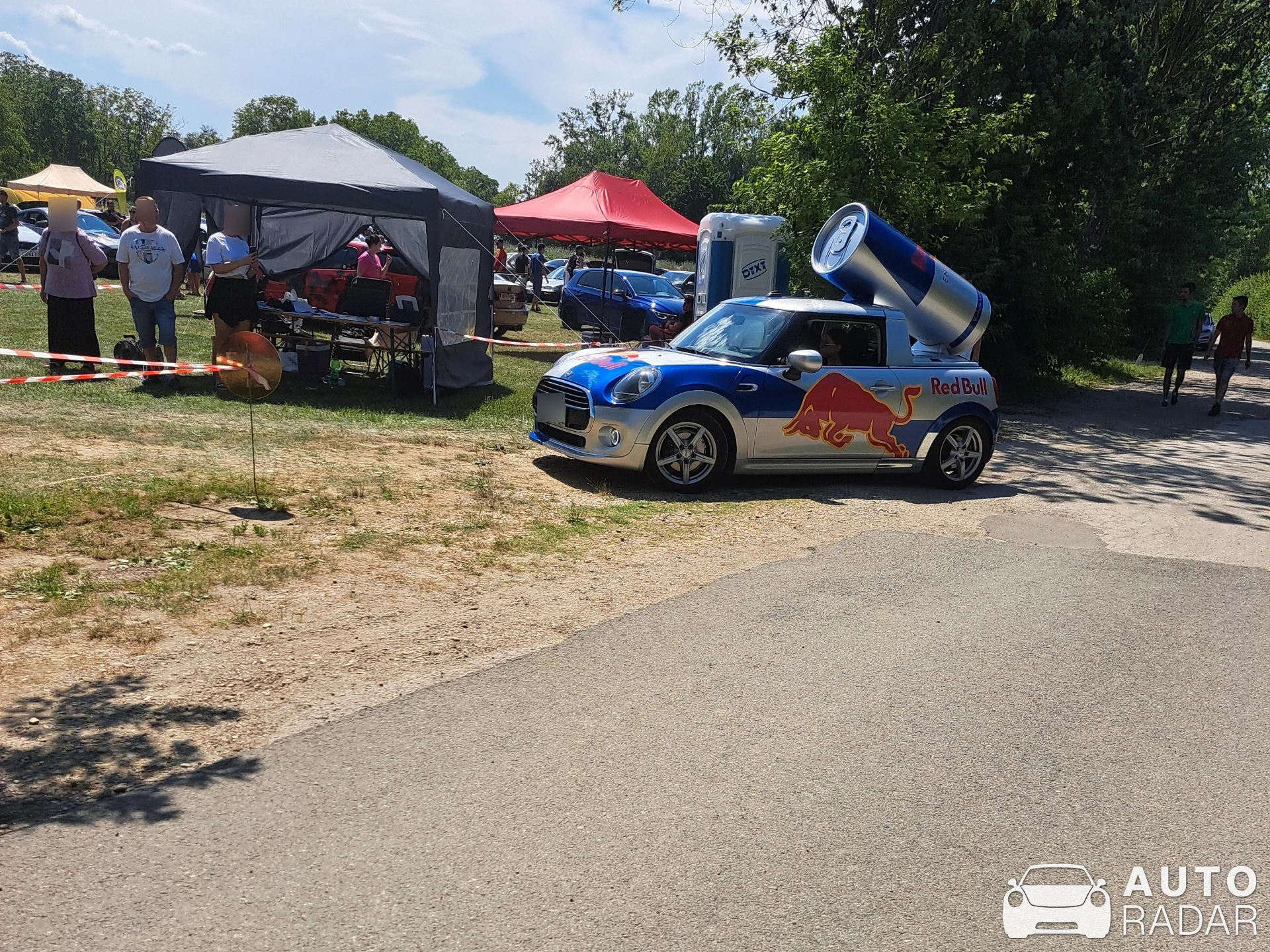 Mini Cooper Red Bull spotted in Lendava