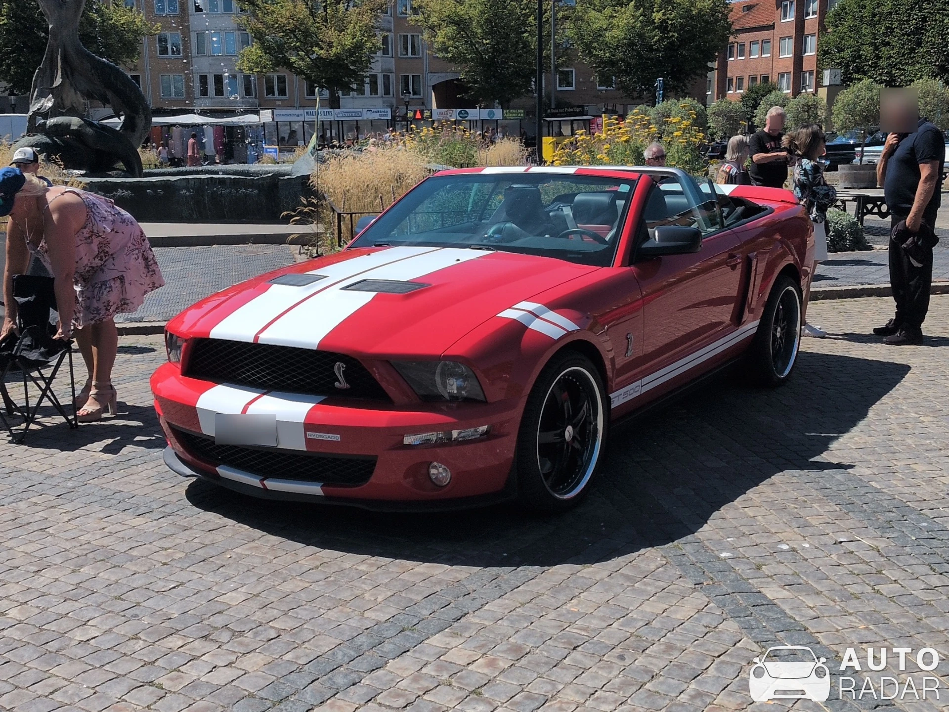 Ford Mustang Shelby GT500 Convertible spotted in Trelleborg