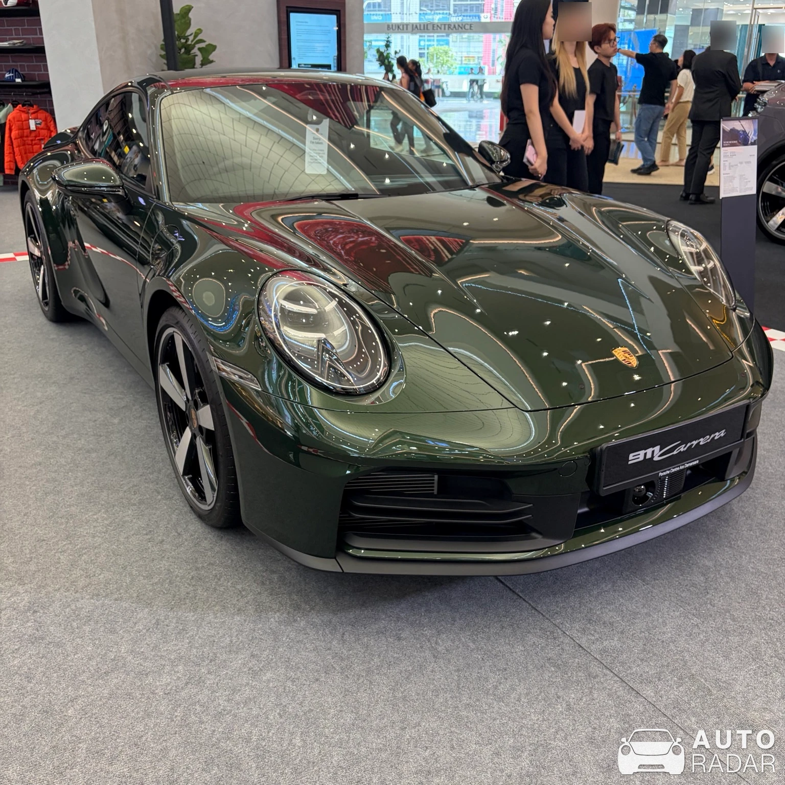 Porsche 992 Carrera MkII spotted in Kuala Lumpur