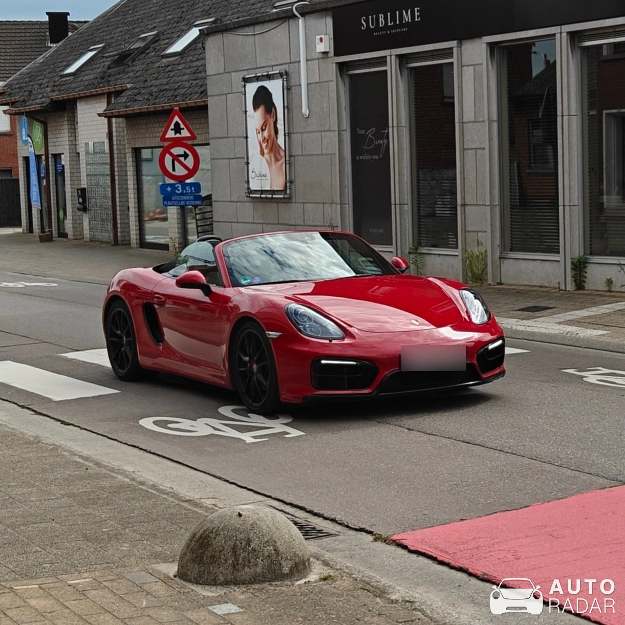 Porsche 981 Boxster GTS spotted in Keerbergen