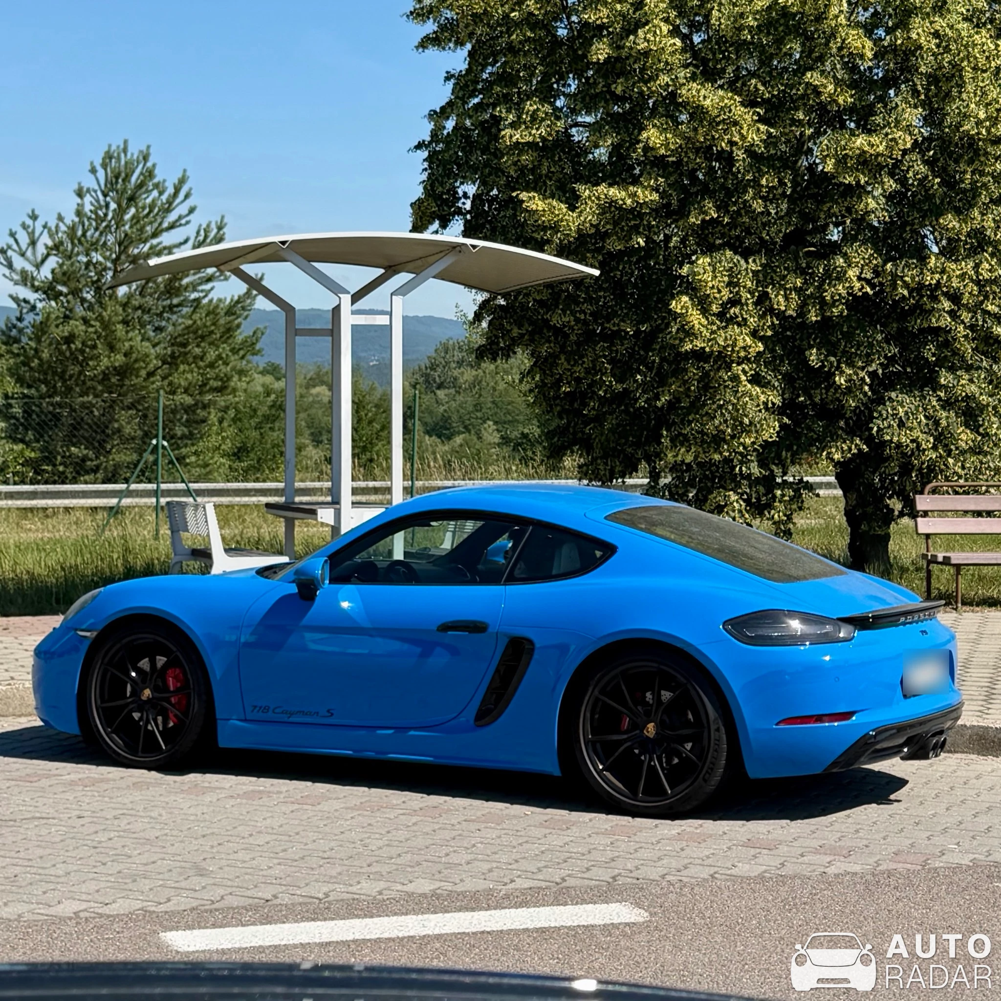 Porsche 718 Cayman S spotted in Dubnica nad Váhom