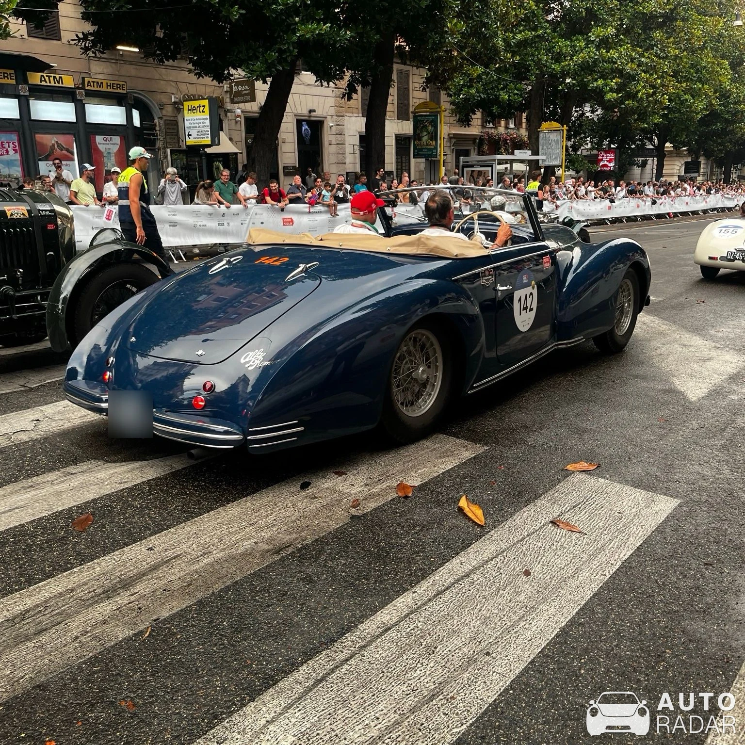 Alfa Romeo Romeo 6C 2500 S Cabriolet spotted in Roma