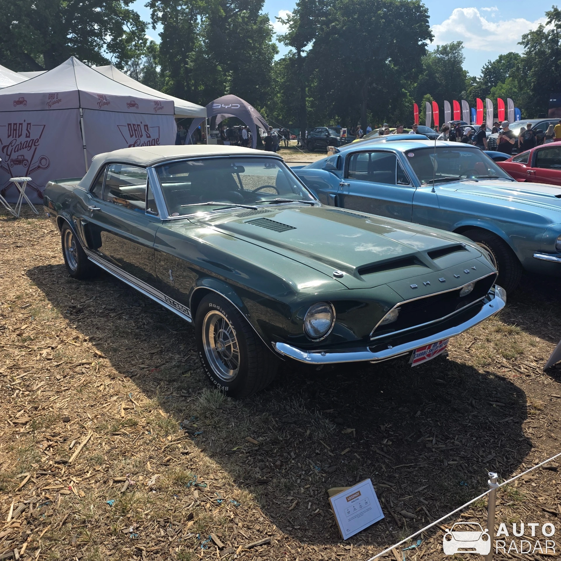Ford Mustang Shelby GT350 Convertible spotted in Praha