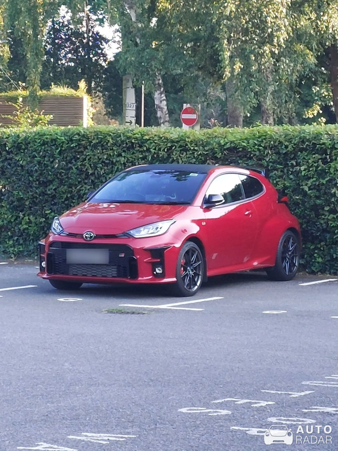 Toyota GR Yaris spotted in Farnborough
