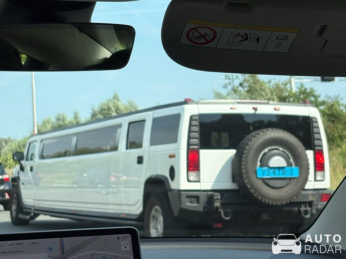 Hummer H2 Limousine spotted in Hilversum
