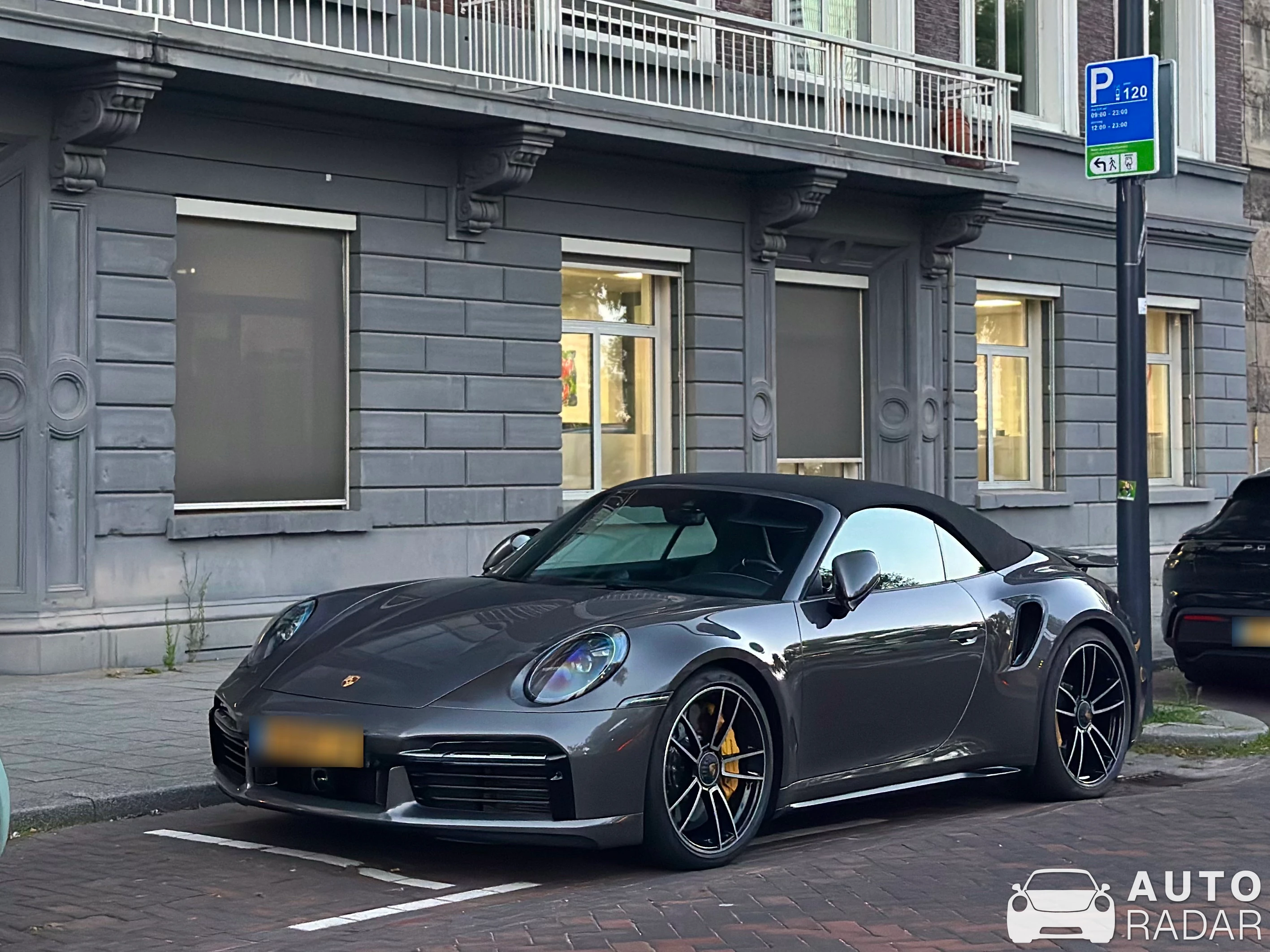 Porsche 992 Turbo Cabriolet MkI spotted in Rotterdam