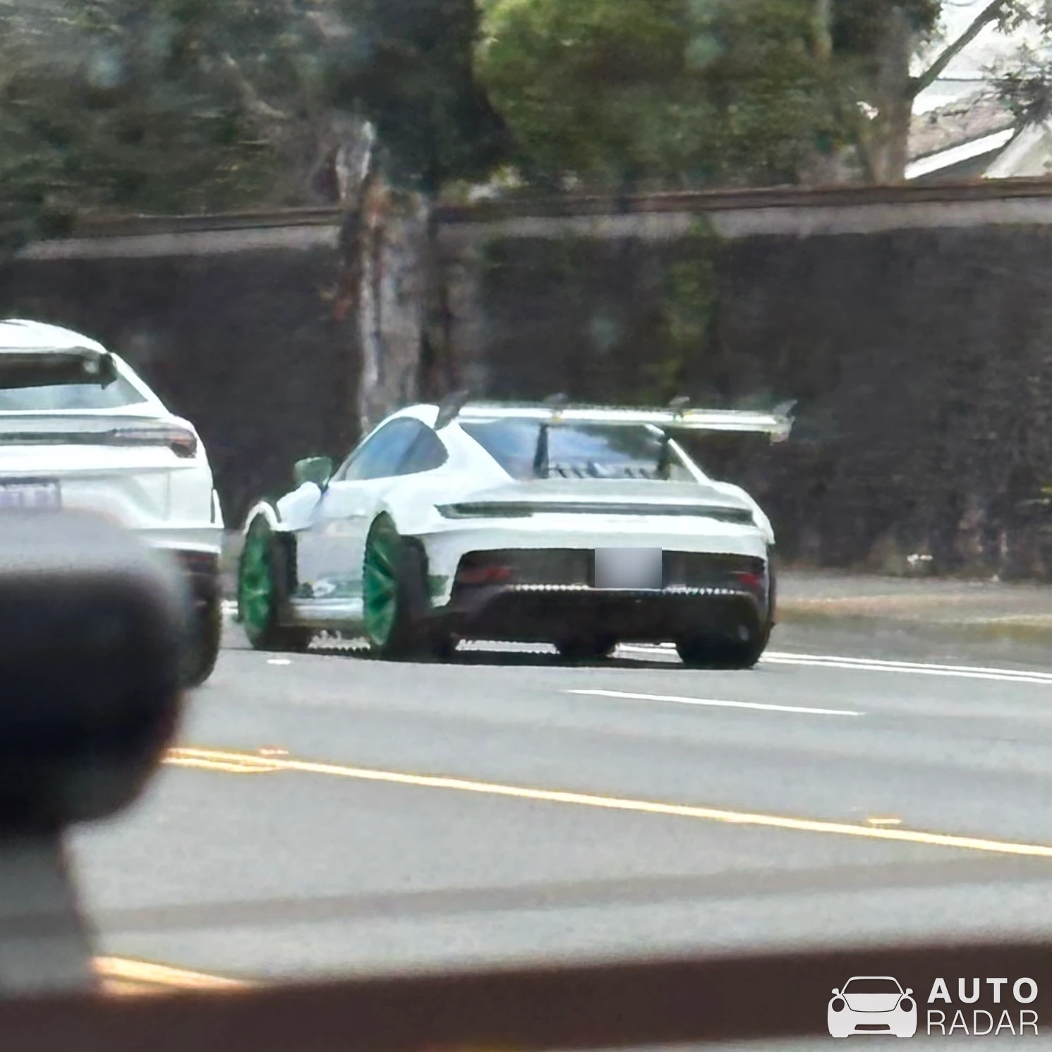 Porsche 992 GT3 RS Tribute to Carrera RS spotted in Newport Beach