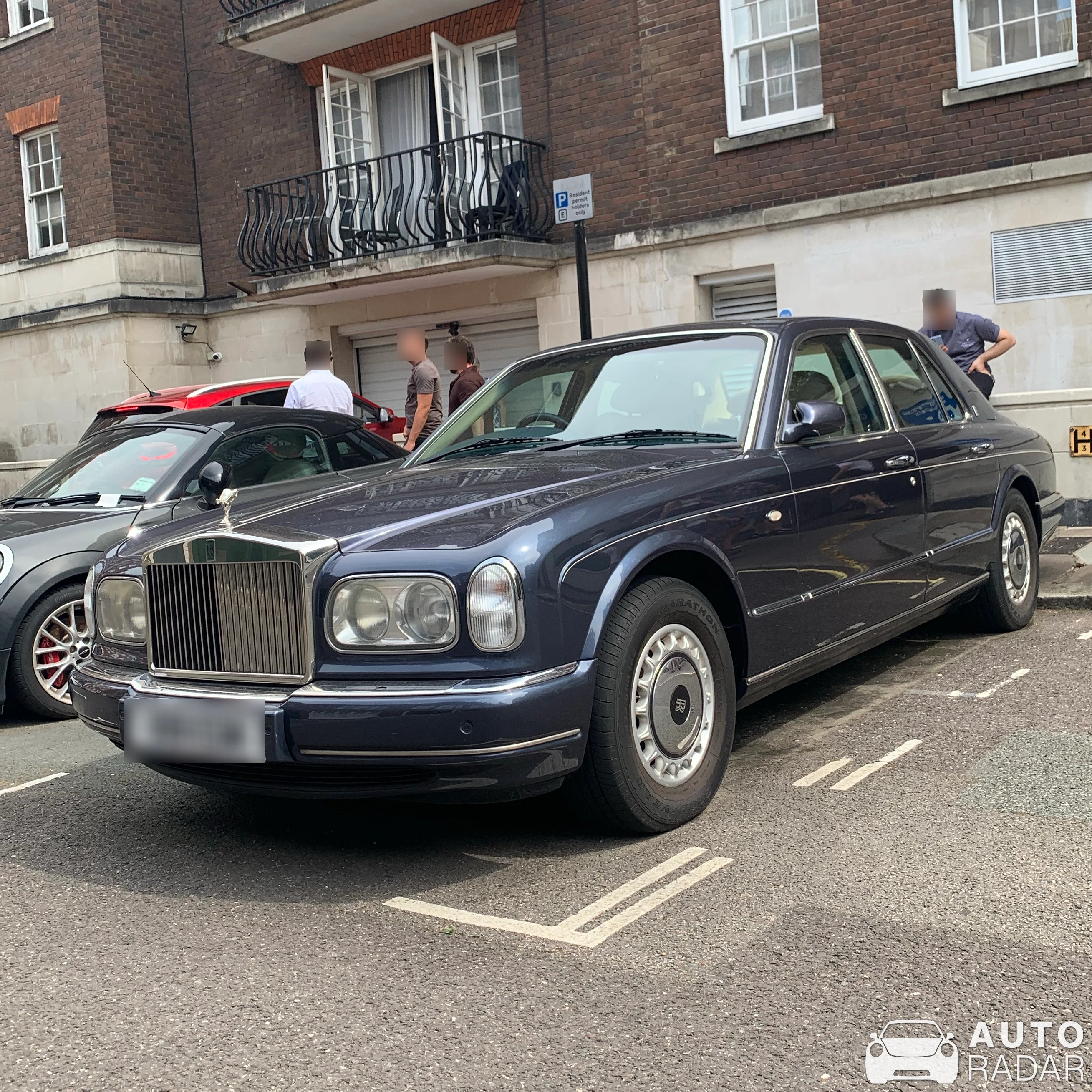 Rolls-Royce Silver Seraph spotted in London