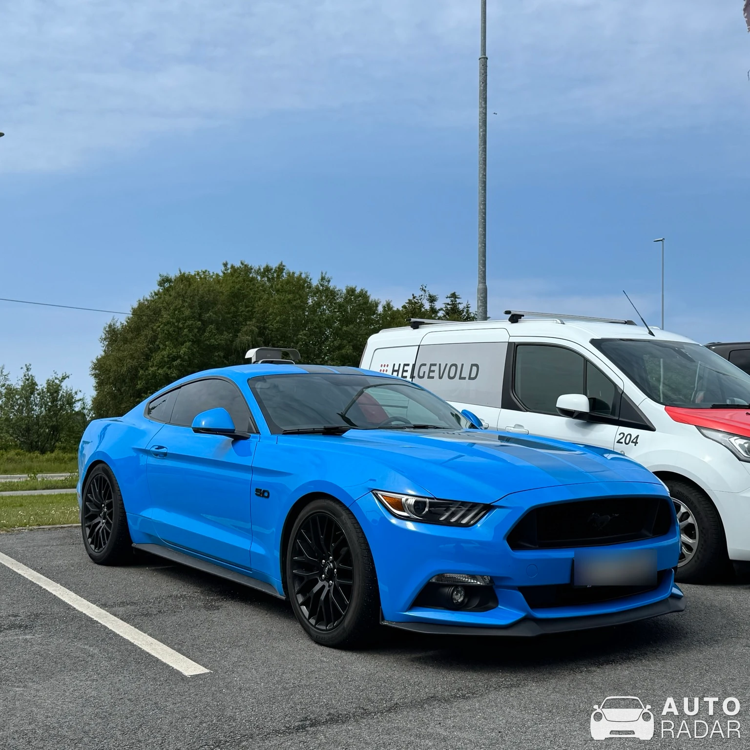 Ford Mustang GT spotted in Karmsund