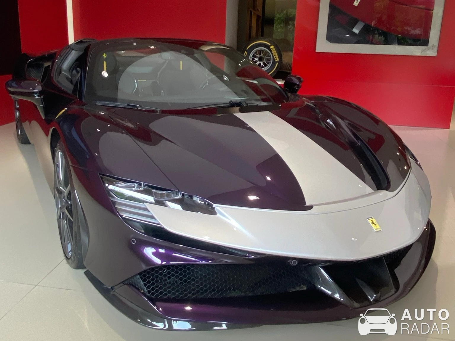Ferrari SF90 Spider Assetto Fiorano spotted in Monaco