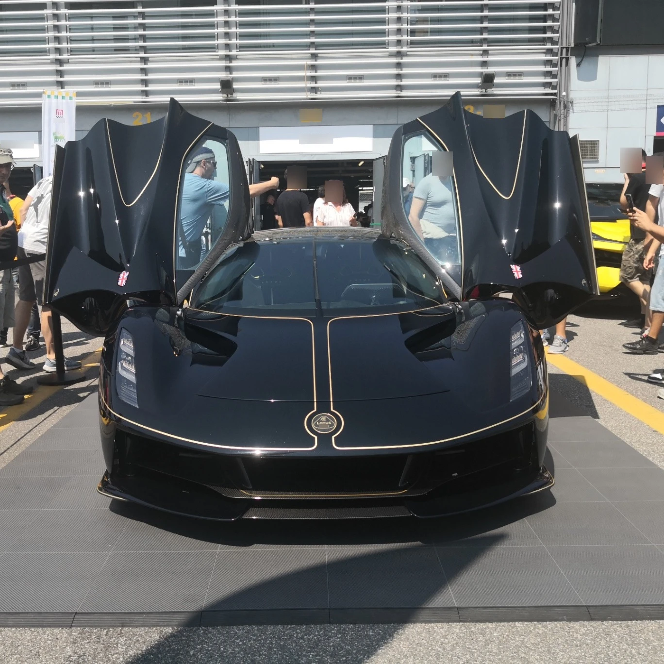 Lotus Evija spotted in Monza, Italia