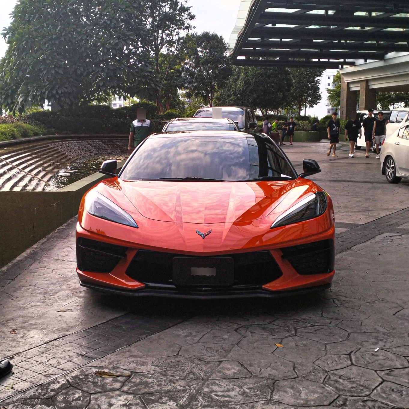 Chevrolet Corvette C8 Stingray spotted in Johor Bahru, Malaysia