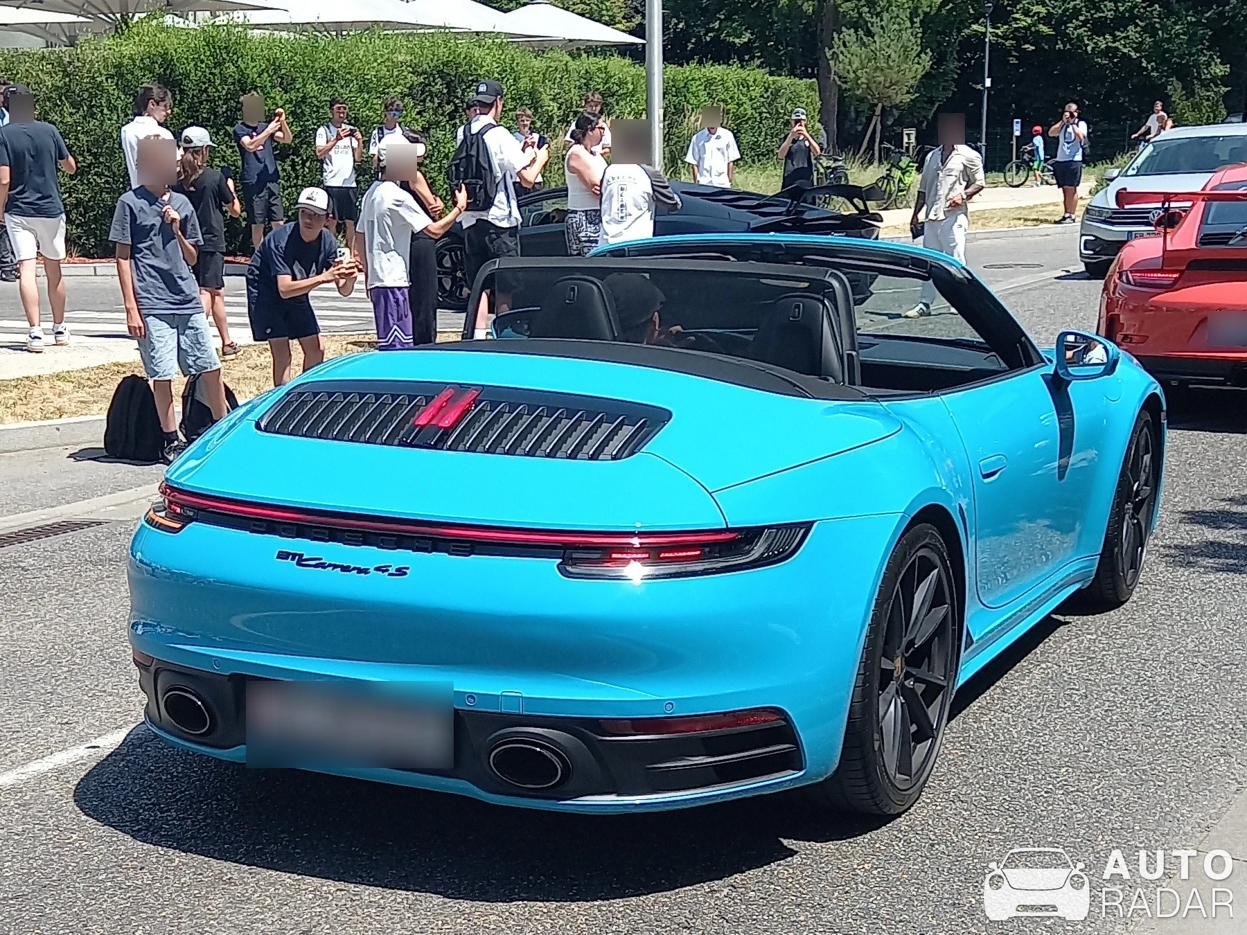 Porsche 992 Carrera 4S Cabriolet MkI spotted in Annecy