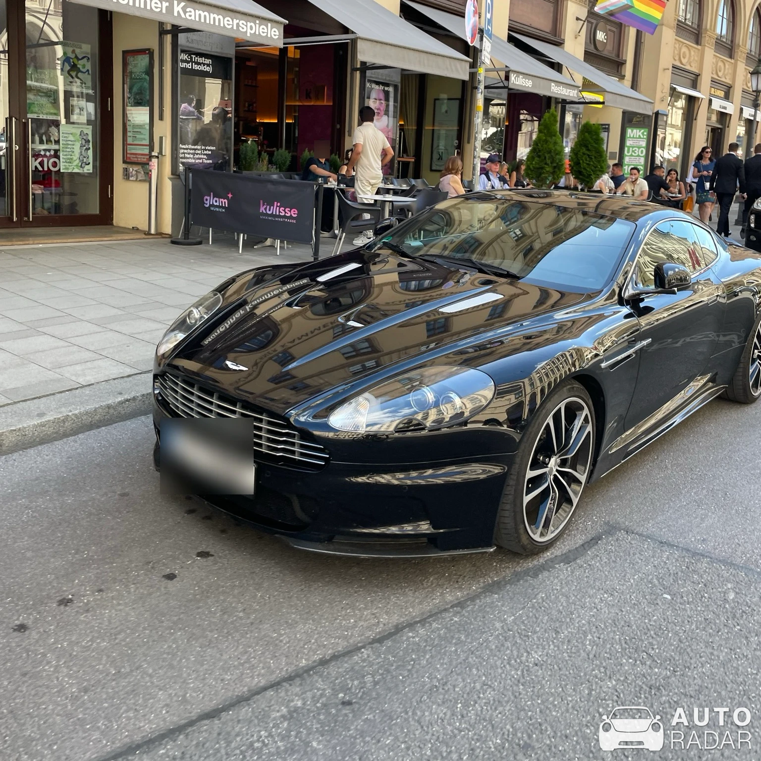 Aston Martin DBS Volante spotted in München