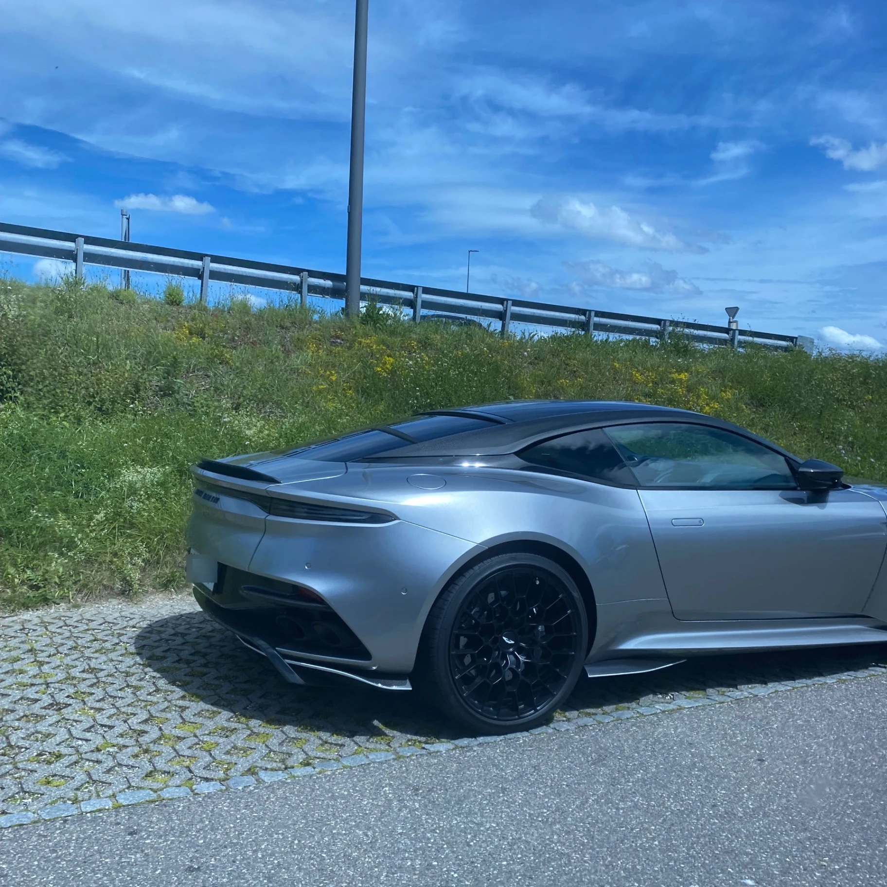 Aston Martin DBS Superleggera spotted in Birr, Switzerland