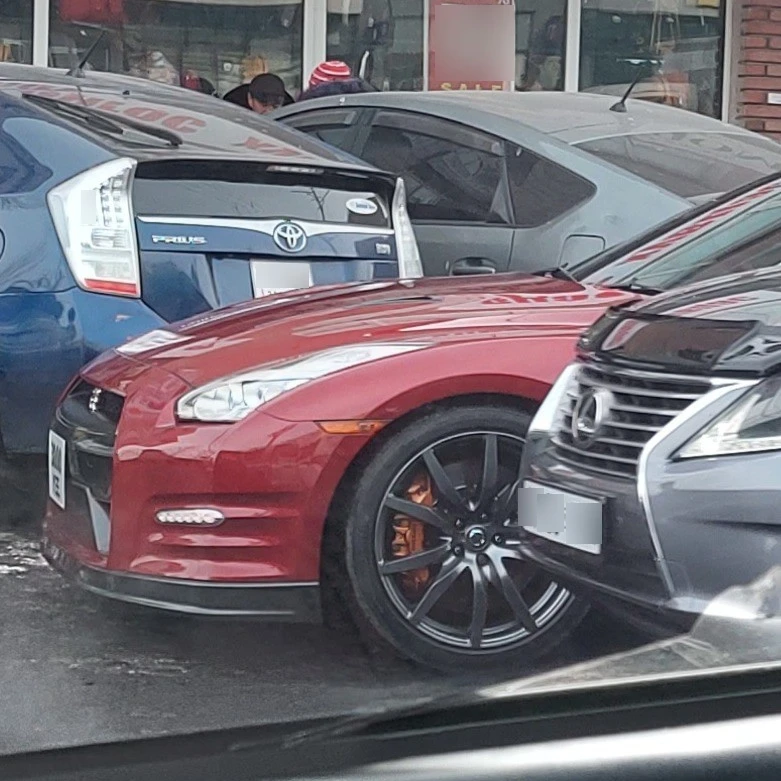 Nissan GT-R spotted in Ulaanbaatar, Mongolia