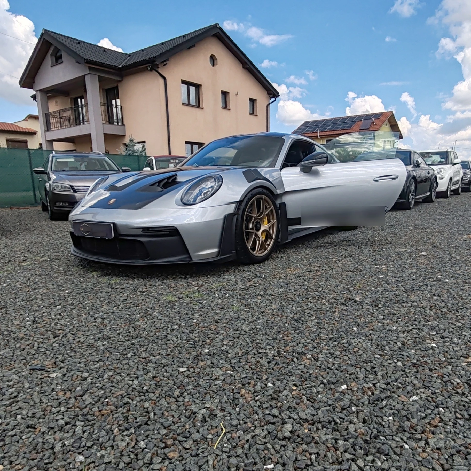 Porsche 992 GT3 RS spotted in Săcălaz, Romania