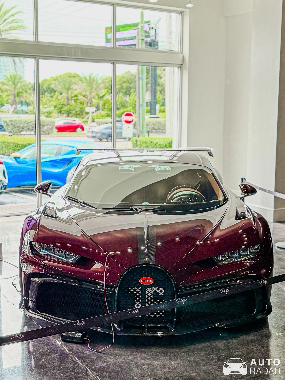 Bugatti Chiron Pur Sport spotted in Miami