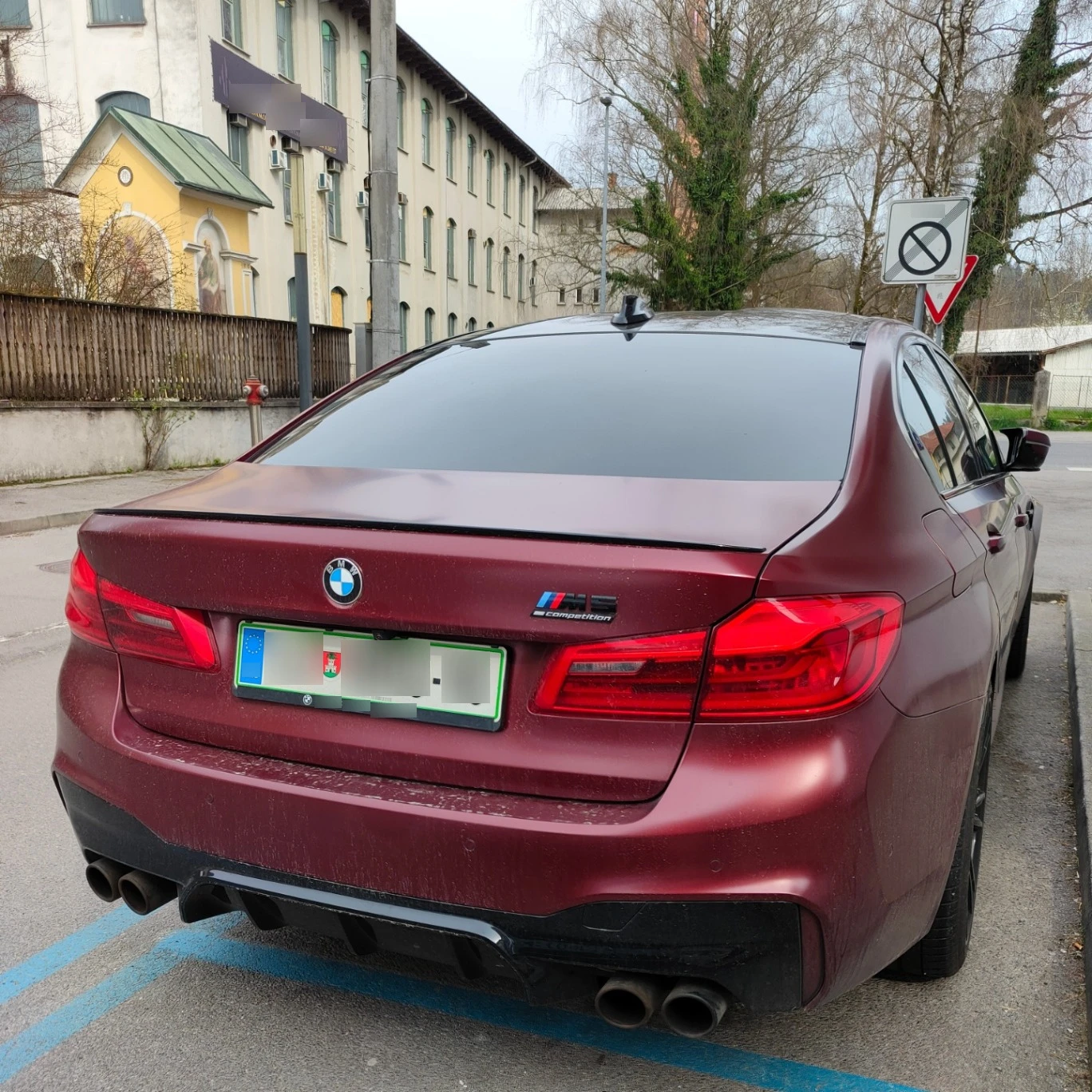 BMW M5 F90 Competition spotted in Domžale, Slovenia