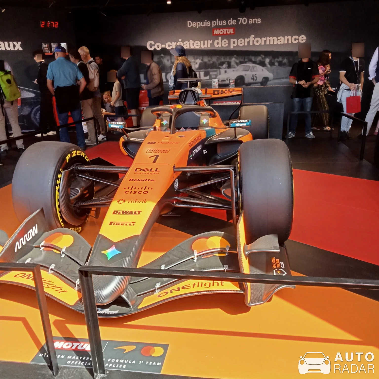 McLaren MCL38 spotted in Le Mans