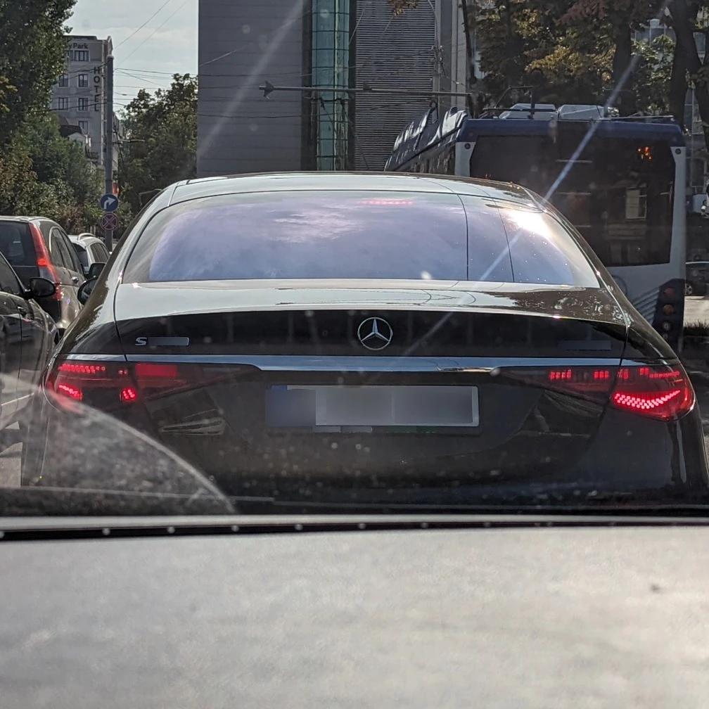 Mercedes-Benz S-Klasse W223 spotted in Chișinău, Moldova