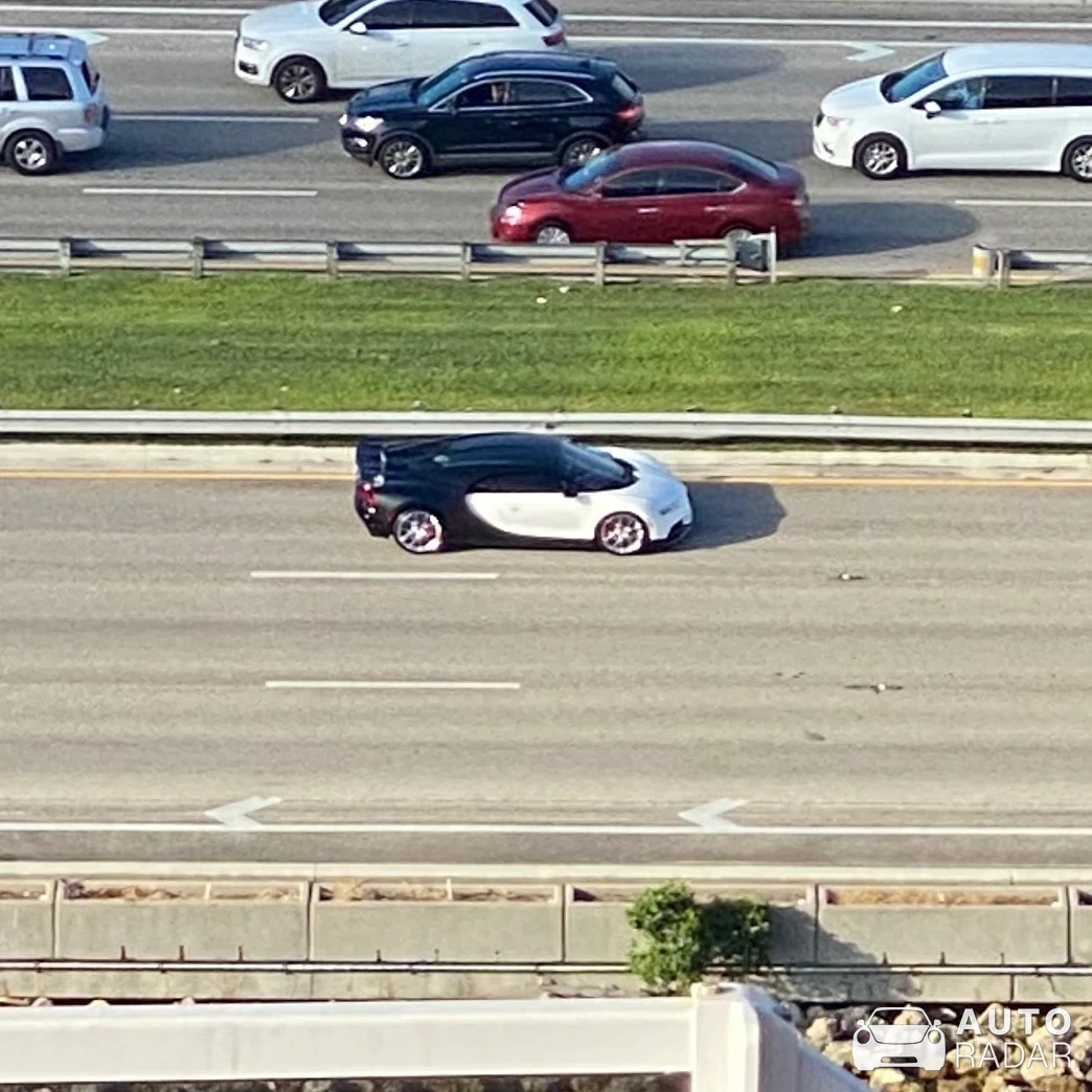 Bugatti Chiron spotted in Miami, United States
