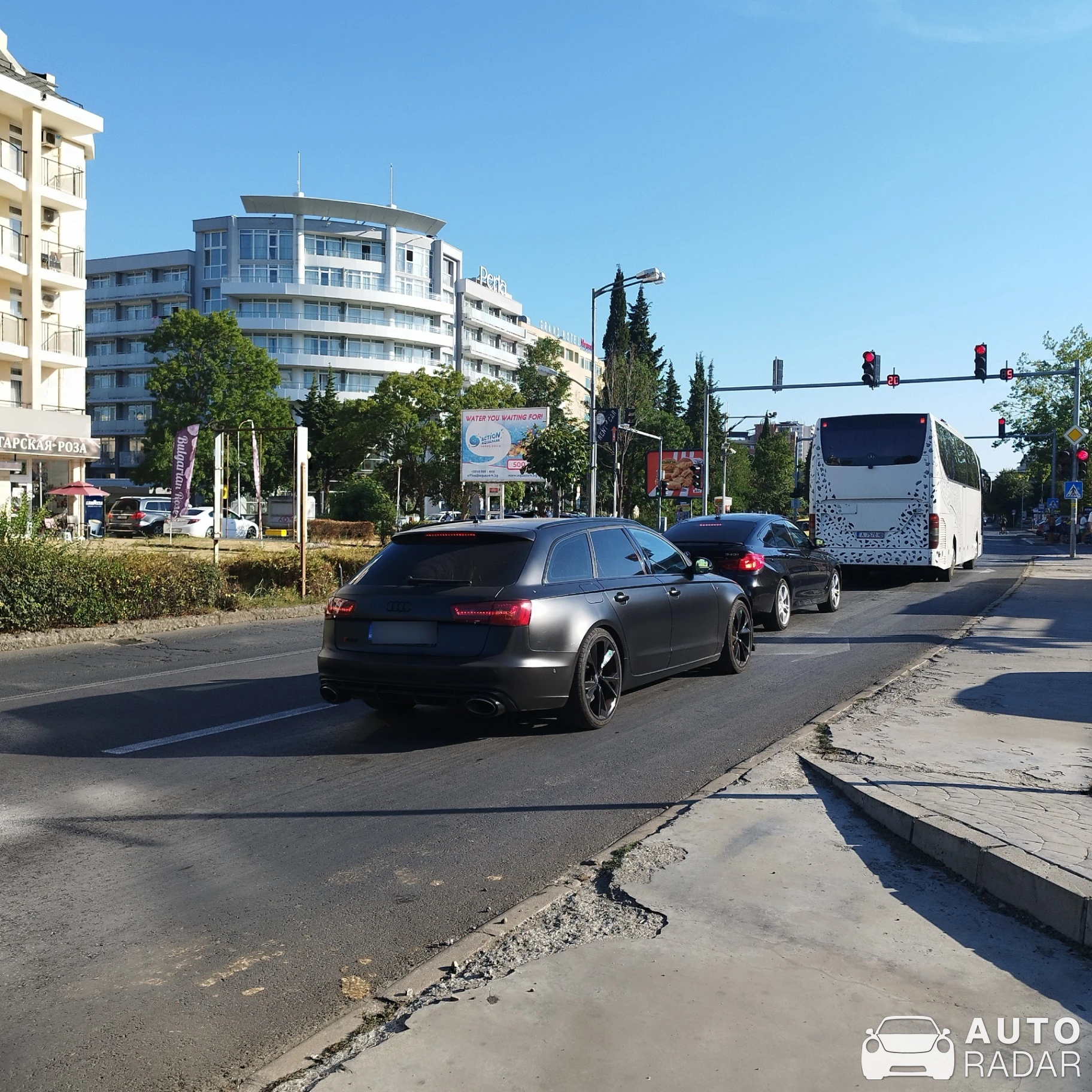 Audi RS6 Avant C7 spotted in Слънчев бряг, Болгария
