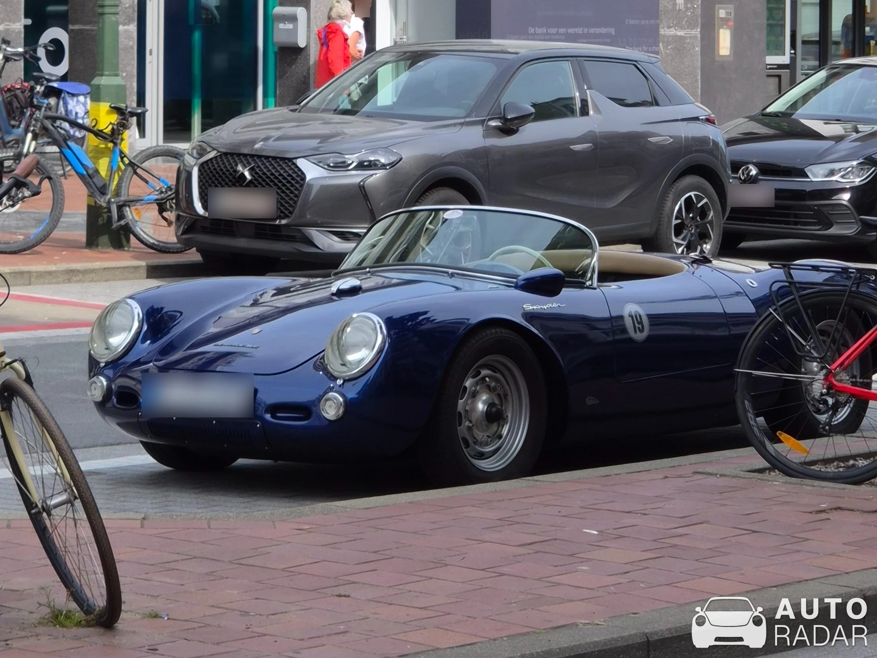 Porsche 550 Spyder spotted in Knokke-Heist