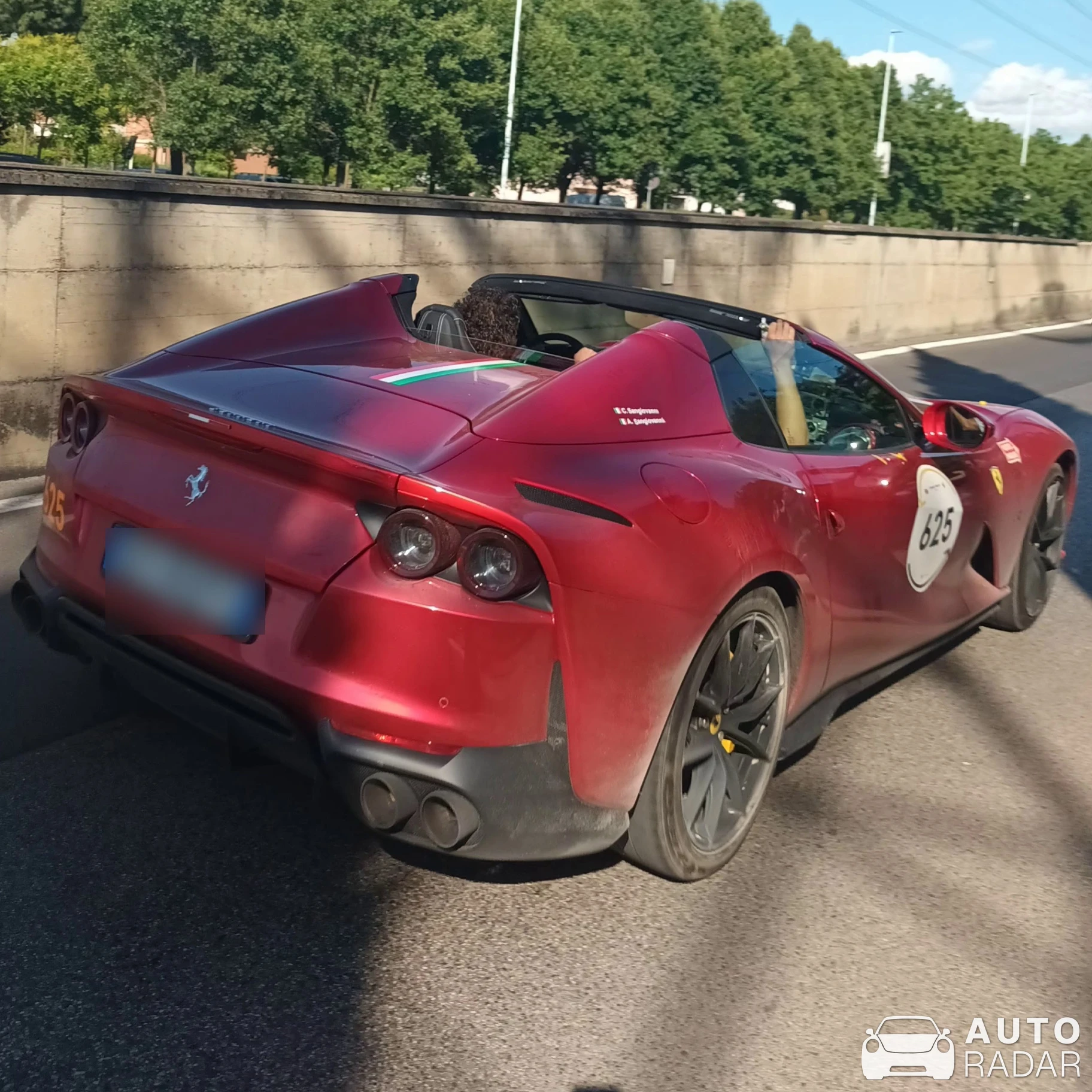 Ferrari 812 Superfast spotted in Prato, Italy
