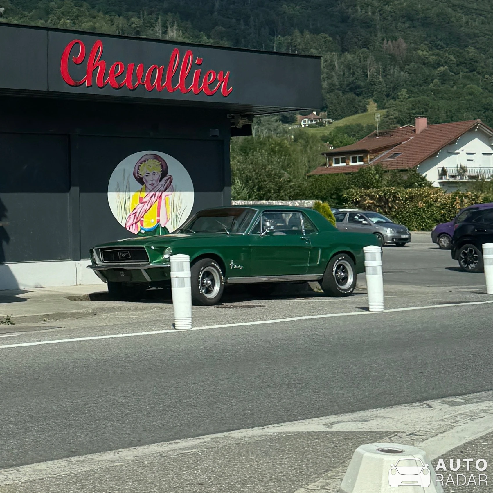 Ford Mustang spotted in Sévrier, France