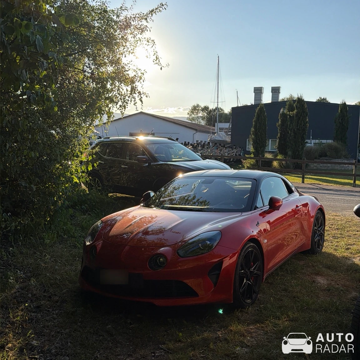 Alpine A110 spotted in Neuchâtel